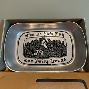Wilton Armetale Pewter Bread Tray New